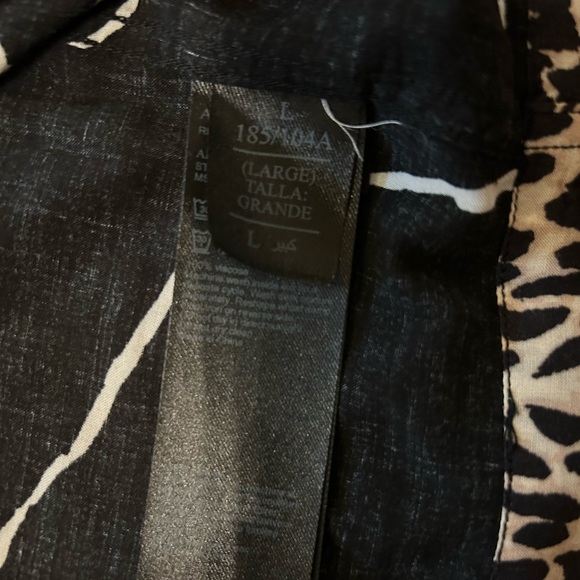 ALL SAINTS ABSTRACT RELAXED FIT SHIRT - Picture 6 of 6